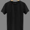 mens-black-t-shirt - blue - xl - 20cm